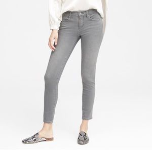 Banana Republic grey skinny jeans